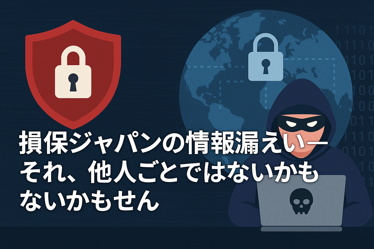損保ジャパンの情報漏えい──それ、他人ごとではないかもしれません