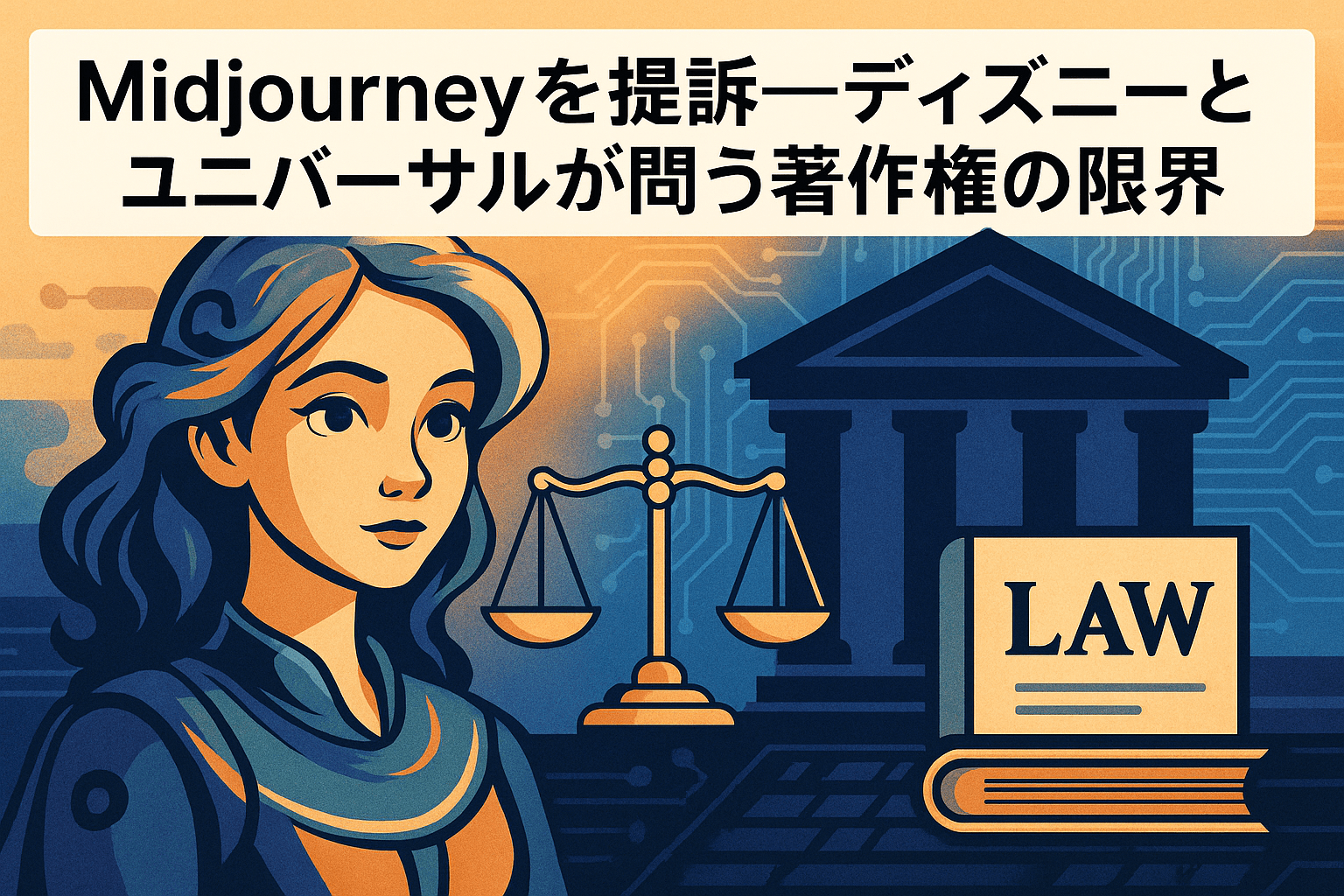 Midjourneyを提訴──ディズニーとユニバーサルが問う著作権の限界