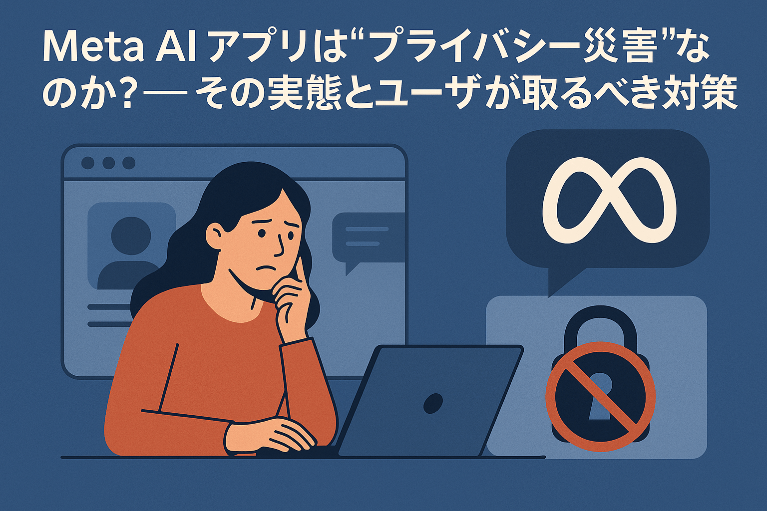 Meta AIアプリは“プライバシー災害”なのか？──その実態とユーザーが取るべき対策