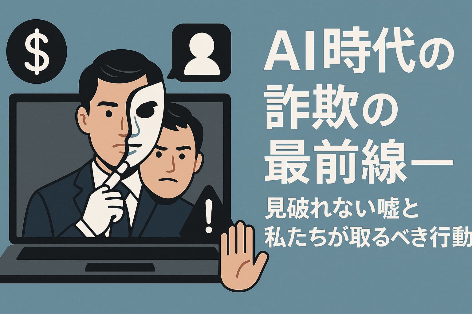 AI時代の詐欺の最前線──見破れない嘘と私たちが取るべき行動