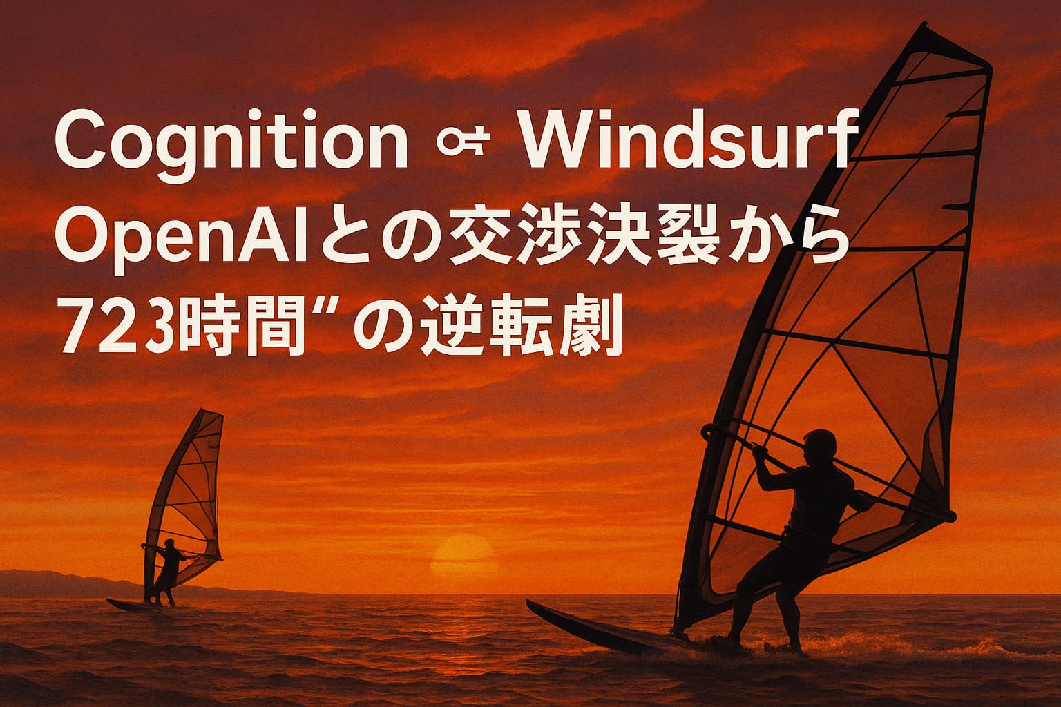 CognitionがWindsurfを買収──OpenAIとの交渉決裂から“72時間”の逆転劇