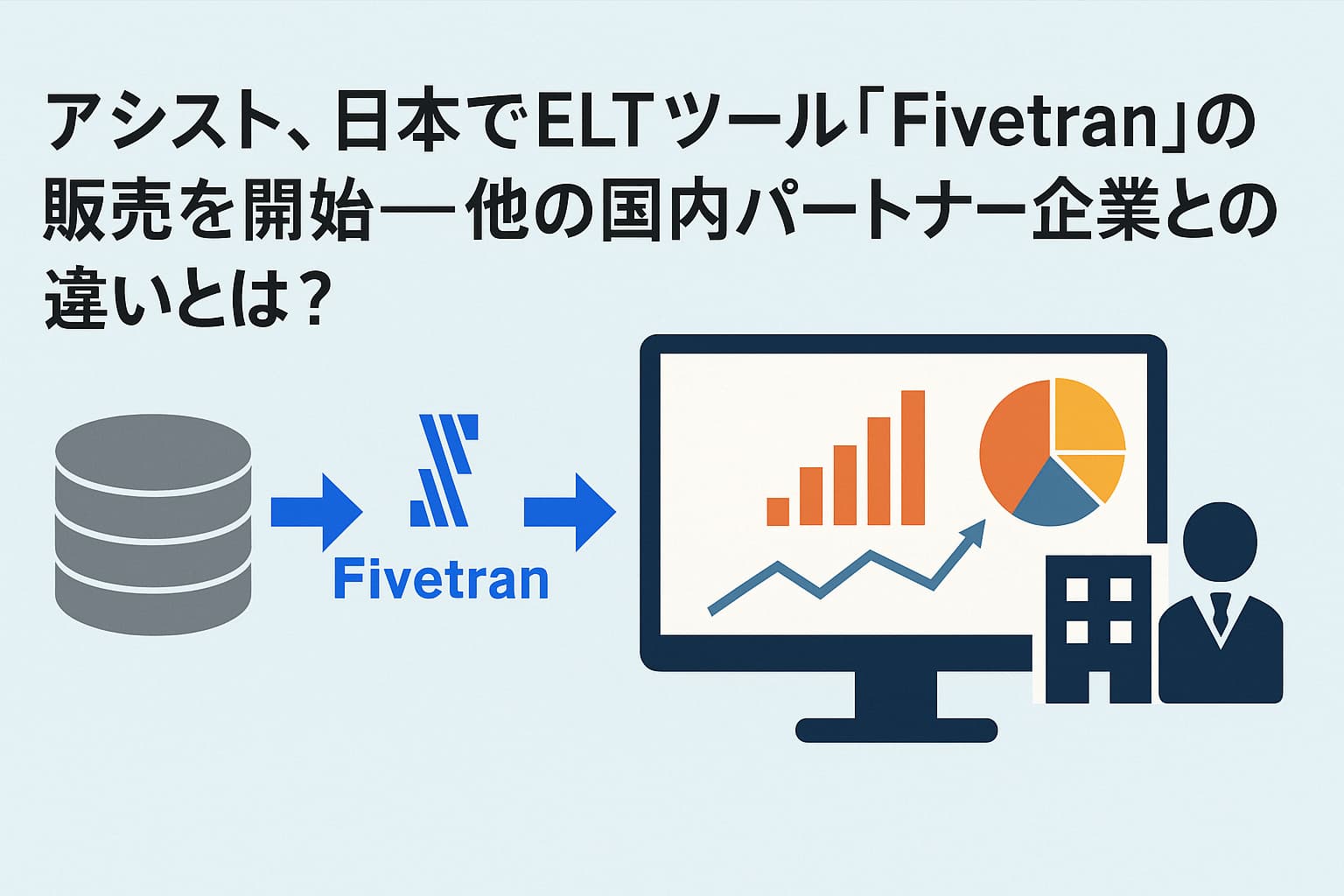 アシスト、日本でELTツール「Fivetran」の販売を開始──他の国内パートナー企業との違いとは？