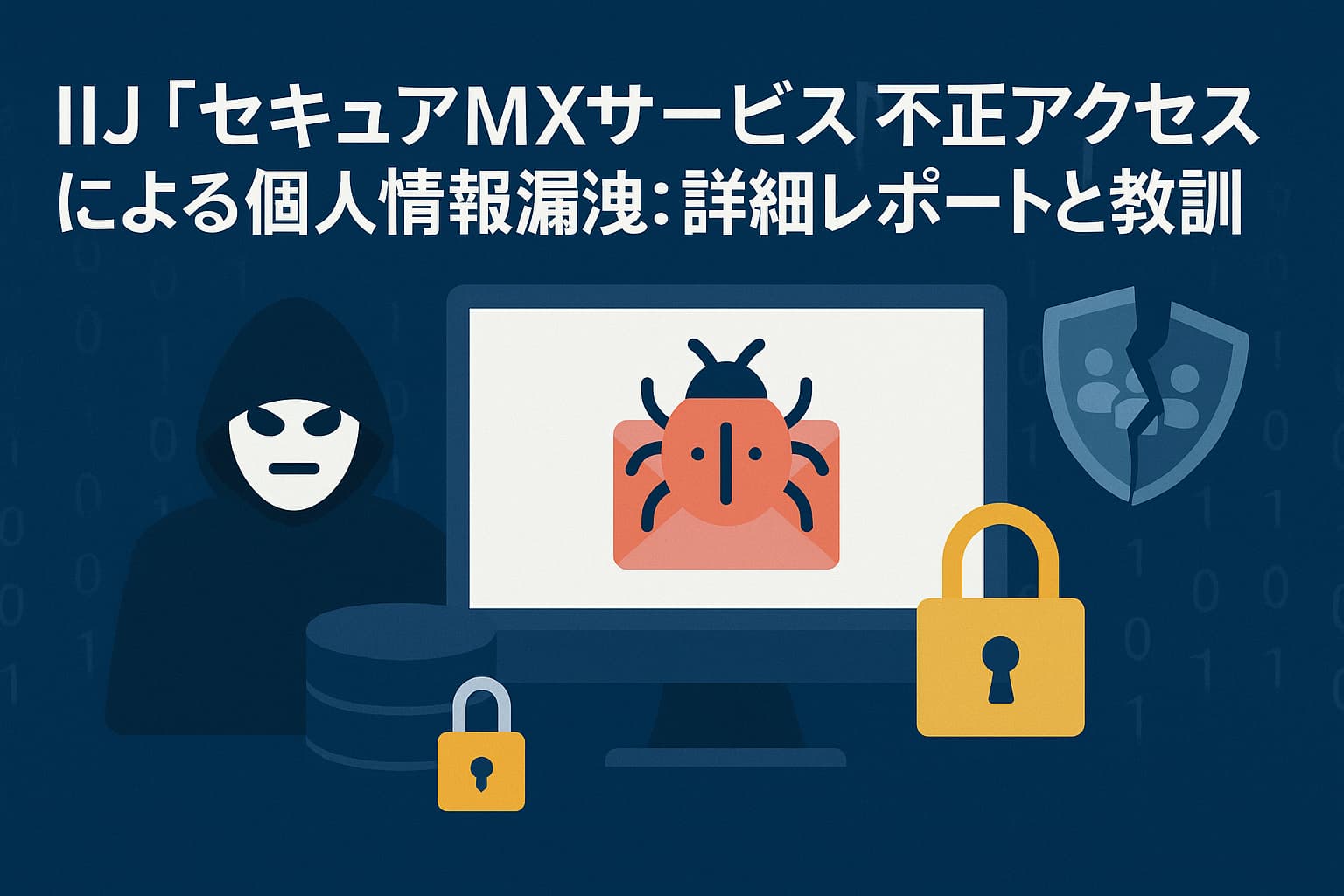 IIJ「セキュアMXサービス」不正アクセスによる個人情報漏洩：詳細レポートと教訓