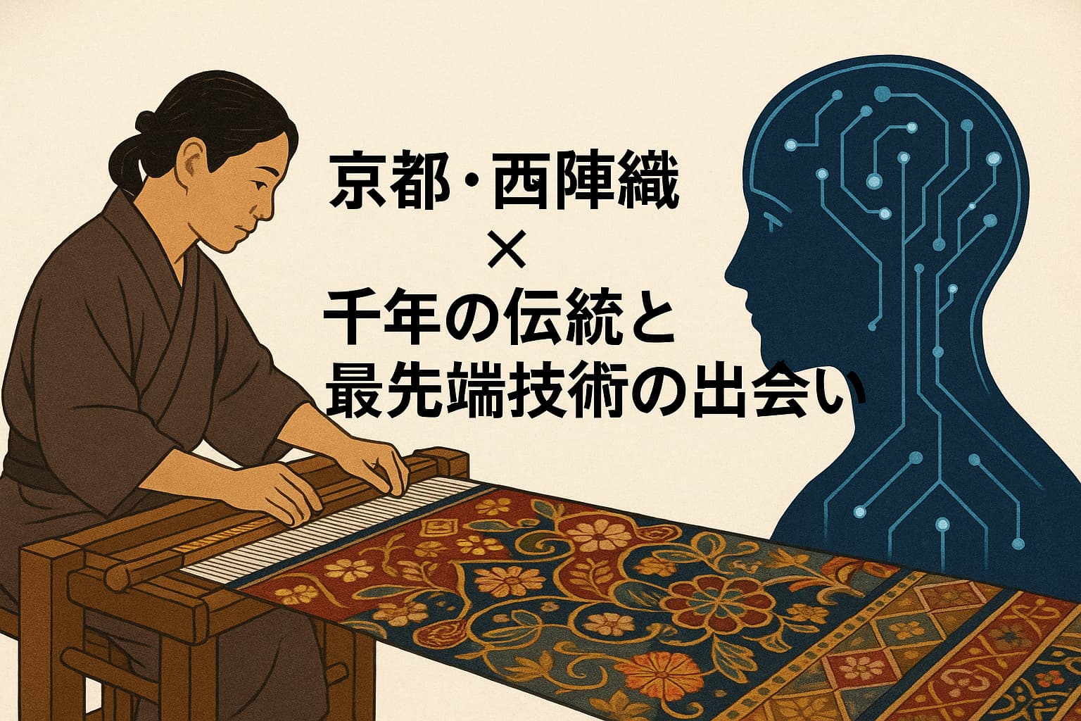 京都・西陣織 × AI：千年の伝統と最先端技術の出会い