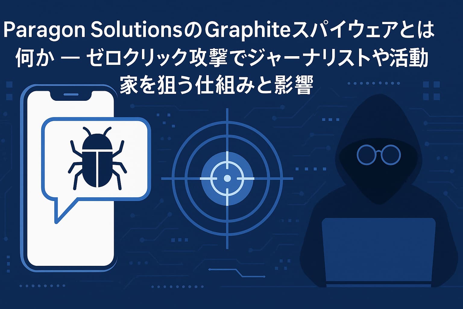 Paragon SolutionsのGraphiteスパイウェアとは何か ― ゼロクリック攻撃でジャーナリストや活動家を狙う仕組みと影響