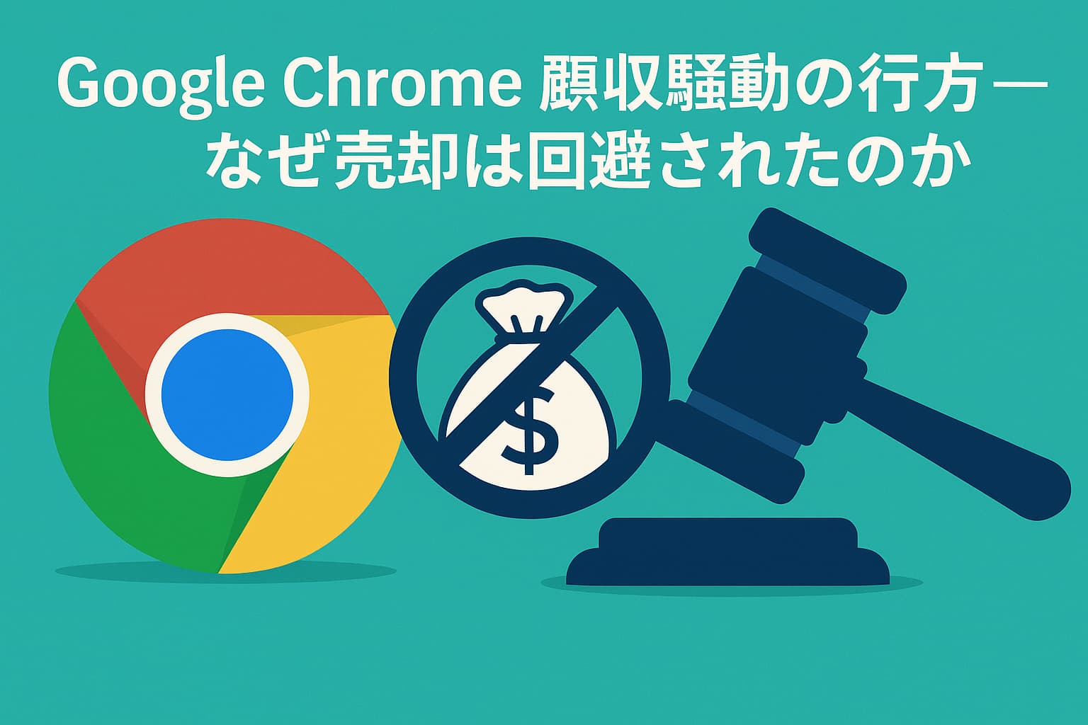 Google Chrome買収騒動の行方 ― なぜ売却は回避されたのか
