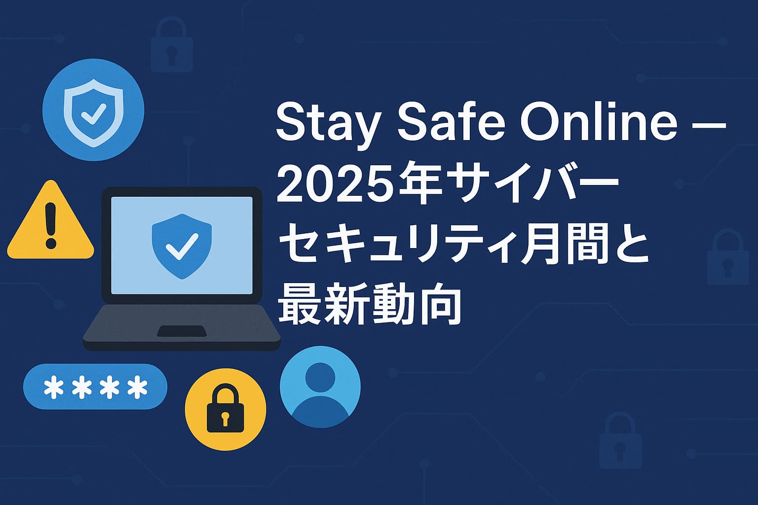 Stay Safe Online ― 2025年サイバーセキュリティ月間と最新動向
