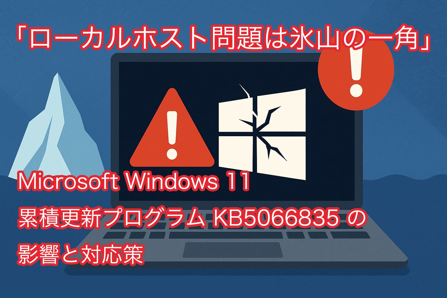 「ローカルホスト問題は氷山の一角」── Microsoft Windows 11 累積更新プログラム KB5066835 の影響と対応策