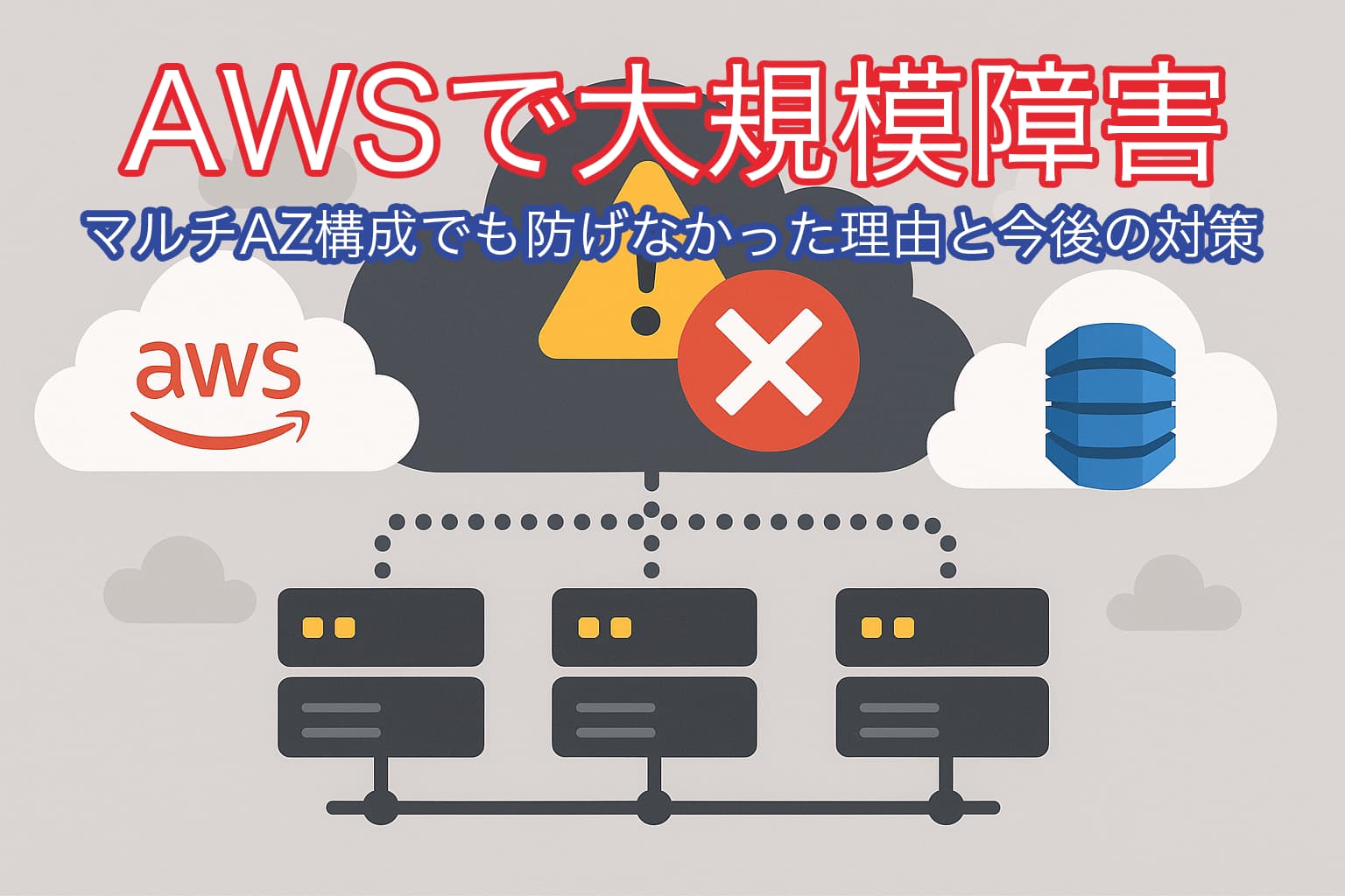 AWSで大規模障害 ― マルチAZ構成でも防げなかった理由と今後の対策