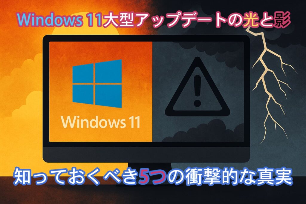 Windows 11大型アップデートの光と影:知っておくべき5つの衝撃的な真実