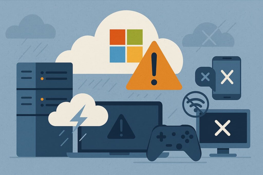 Microsoft Azureで大規模障害発生 ― Microsoft 365やXboxにも影響、原因は構成変更ミス