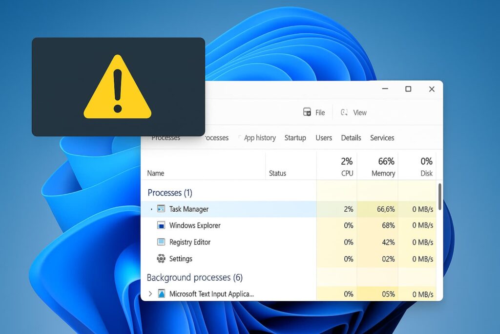 Windows 11更新KB5067036でタスクマネージャーが終了しない不具合 ― Microsoftが既知問題として調査中