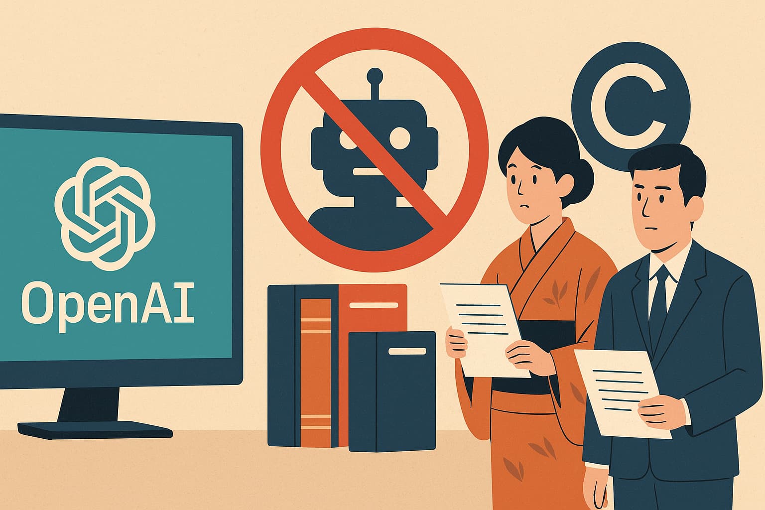 スタジオジブリなど日本の主要出版社、OpenAIに学習停止を要請